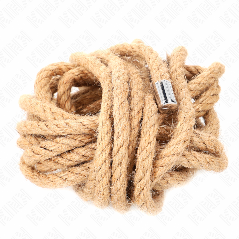 KINK - CORDA DI CANAPA CON TESTA IN METALLO 5 METRI – Corde – foto 3