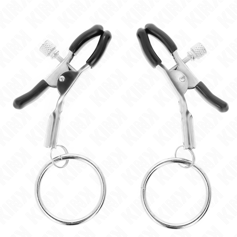 KINK - MORSETTO PER CAPEZZOLO O-RING 6 CM – Morsetti per capezzoli per sadomasochismo – foto 2