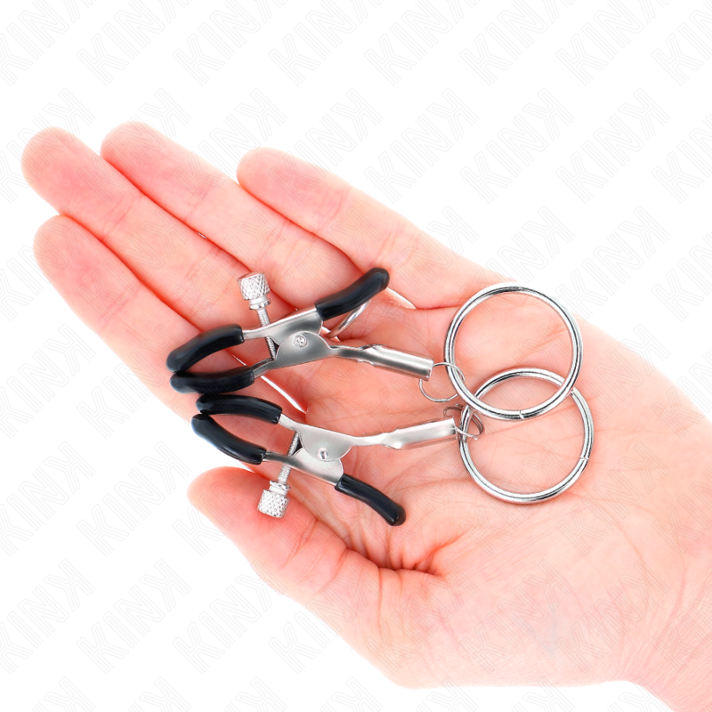 KINK - MORSETTO PER CAPEZZOLO O-RING 6 CM – Morsetti per capezzoli per sadomasochismo – foto 4