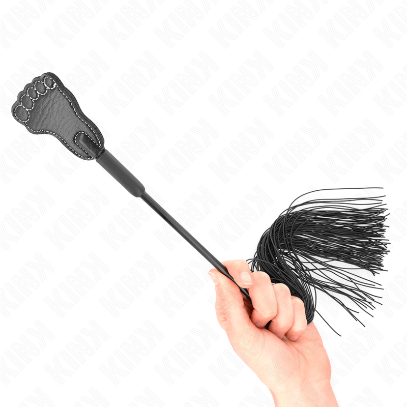KINK - PAGAIA A PIEDE CON FRUSTA NAPPA 31 CM – Fruste BDSM – foto 4