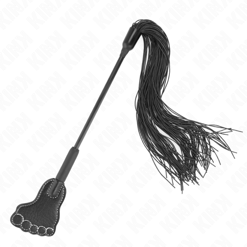 KINK - PAGAIA A PIEDE CON FRUSTA NAPPA 31 CM – Fruste BDSM – foto 3