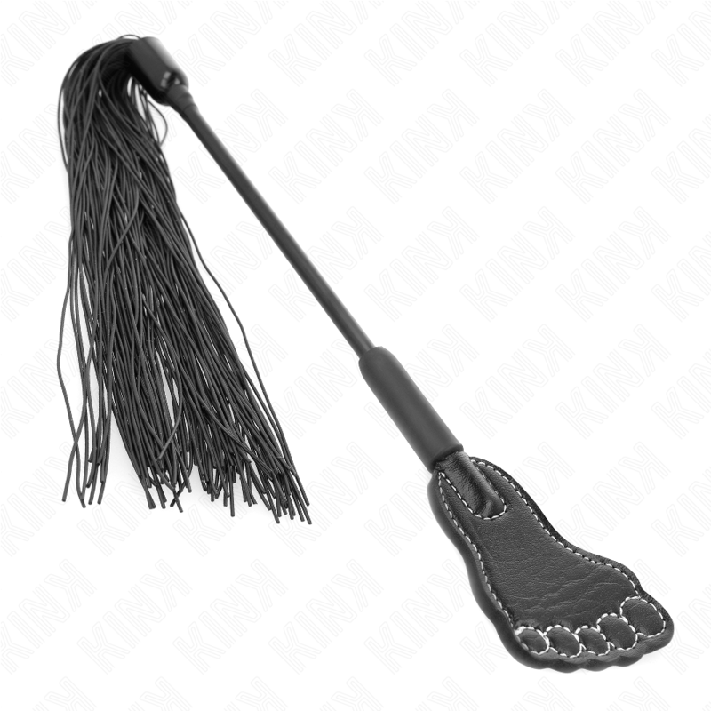 KINK - PAGAIA A PIEDE CON FRUSTA NAPPA 31 CM – Fruste BDSM – foto 5
