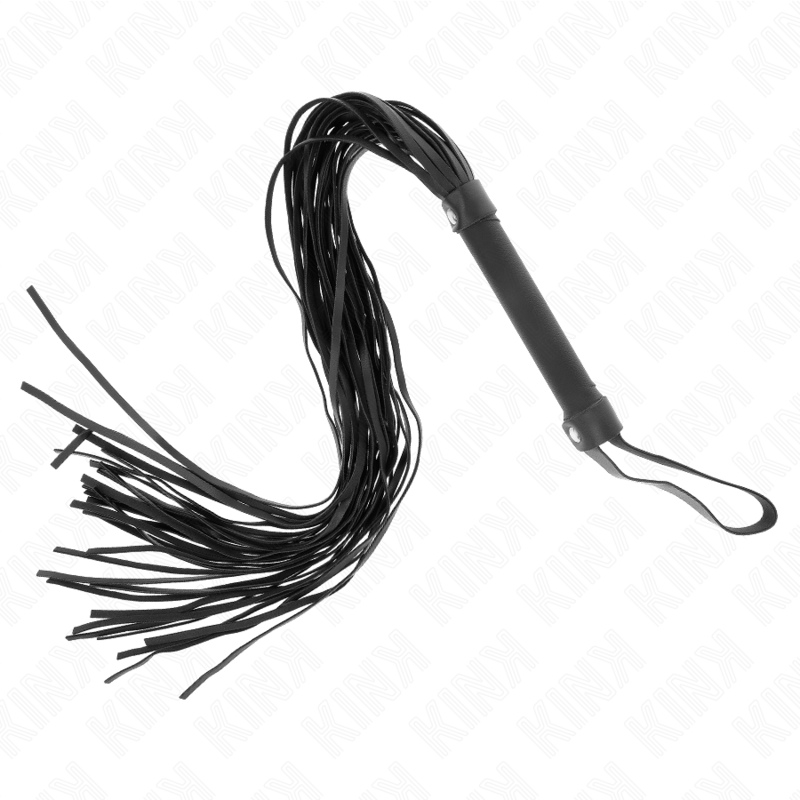 KINK - FRUSTA IMITAZIONE PELLE DI PECORA 60 CM – Fruste BDSM – foto 3