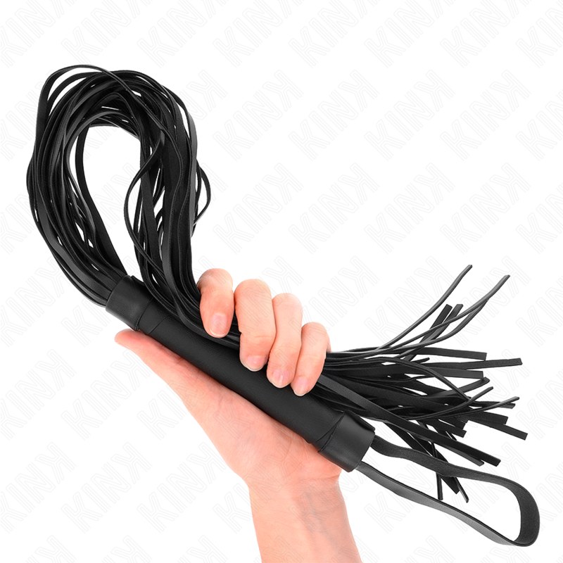 KINK - FRUSTA IMITAZIONE PELLE DI PECORA 60 CM – Fruste BDSM – foto 4