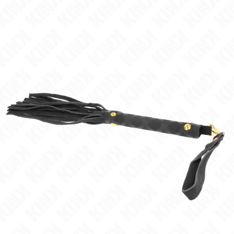KINK - MINI FRUSTA IN CAMOSCIO NERO 30 CM – Fruste BDSM – foto 5
