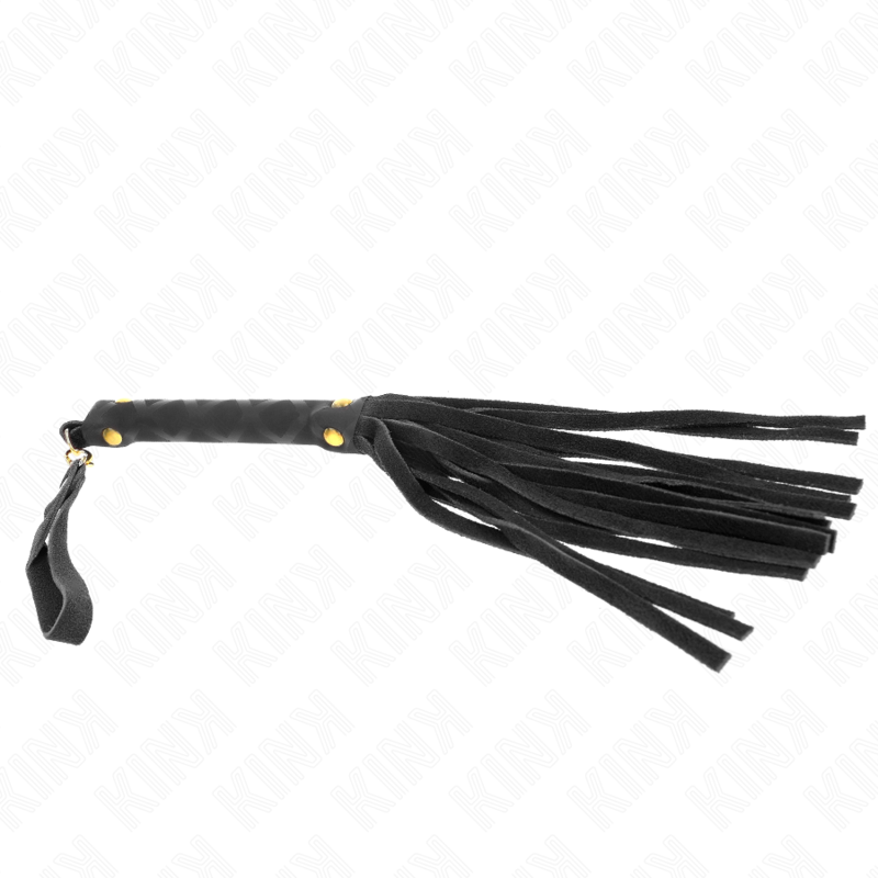 KINK - MINI FRUSTA IN CAMOSCIO NERO 30 CM – Fruste BDSM – foto 4