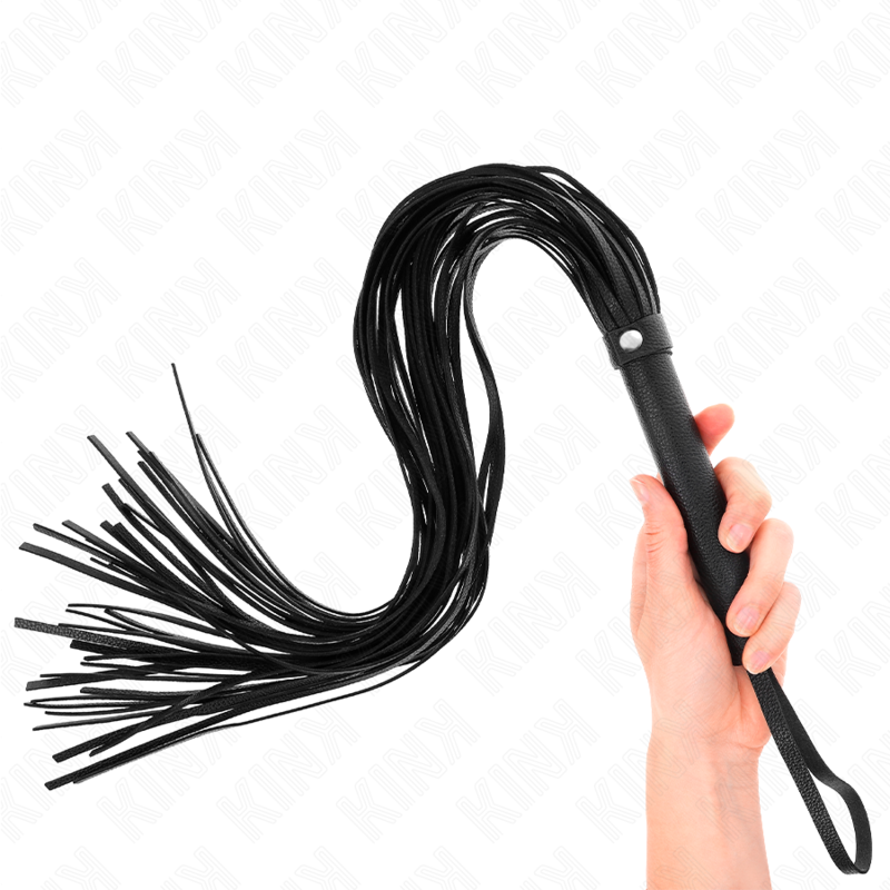 KINK - FRUSTA IN PVC MORBIDO NERO 70 CM – Fruste BDSM