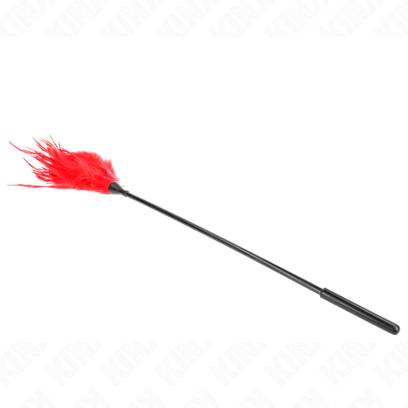 KINK - PIUME MULTIPLE ROSSE TICKLE 45 CM – Piume – foto 3