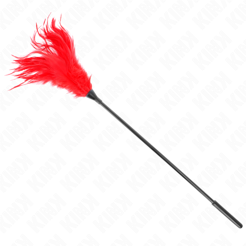 KINK - PIUME MULTIPLE ROSSE TICKLE 45 CM – Piume – foto 2
