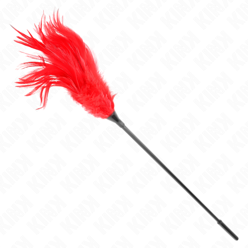 KINK - PIUME MULTIPLE ROSSE TICKLE 45 CM – Piume – foto 4