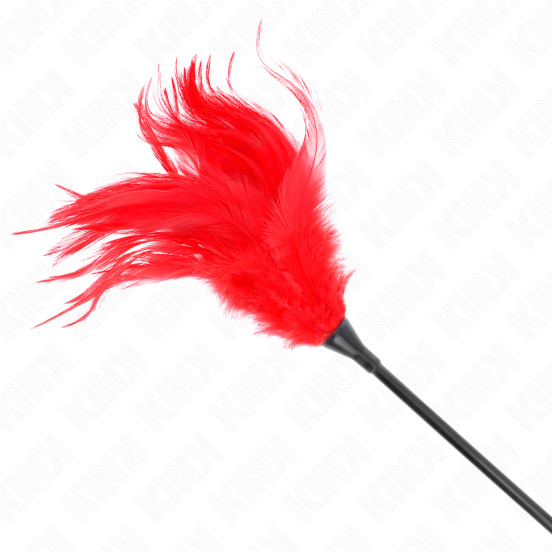 KINK - PIUME MULTIPLE ROSSE TICKLE 45 CM – Piume – foto 5