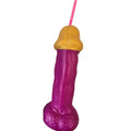 DIABLO PICANTE - PENE IN VETRO DI PLASTICA FUCSIA – Accessori