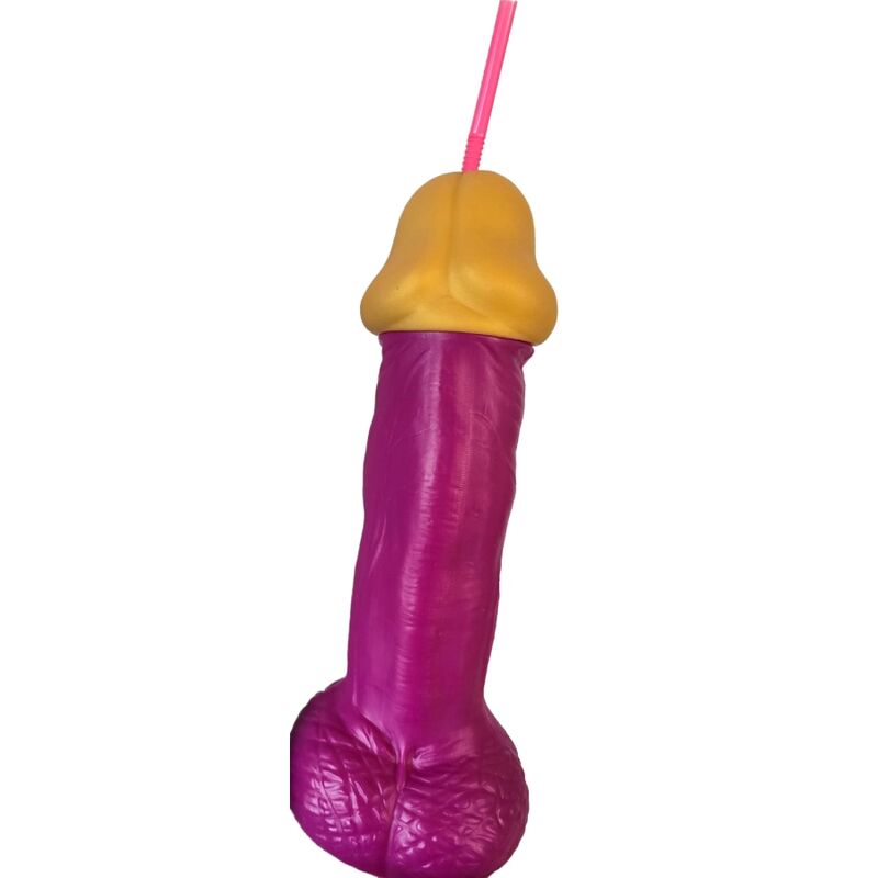 DIABLO PICANTE - PENE IN VETRO DI PLASTICA FUCSIA – Accessori