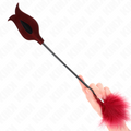 KINK - PIUME SOLLECITANTI CON PAGAIA A FORMA DI ROSA 8 CM – Piume