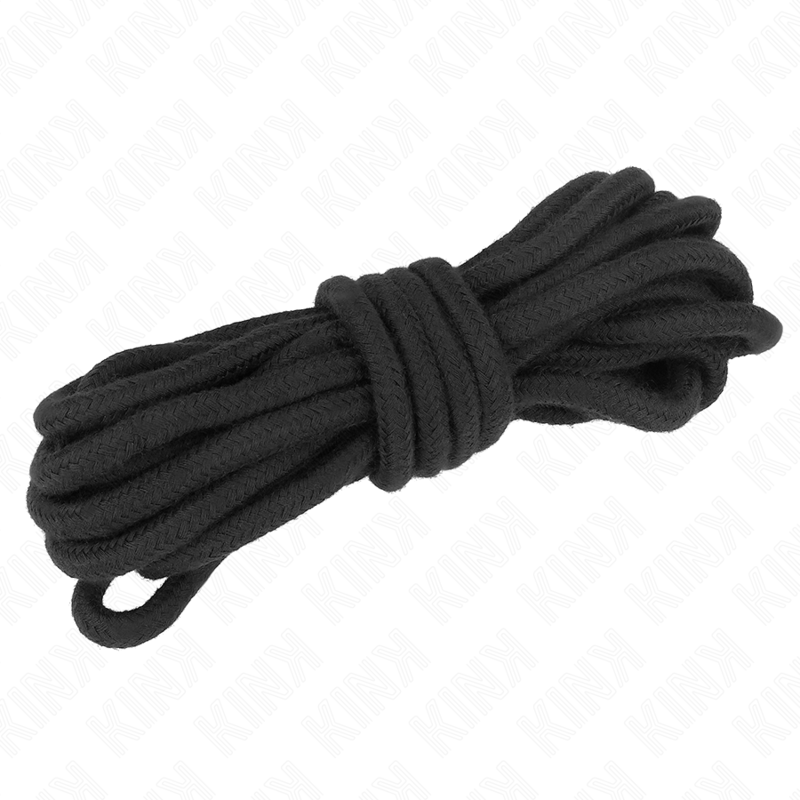KINK - CORDA IN COTONE 10 METRI NERA – Corde – foto 2
