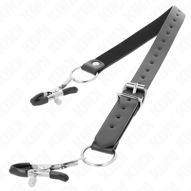 KINK - 4 PINZE CLIT REGOLABILI 34-48 CM – Pinze per clitoride BDSM – foto 2