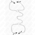 KINK - MORSETTI PER CAPEZZOLI A 4 CATENE 32 CM CON CATENE 14 CM – Morsetti per capezzoli per sadomasochismo