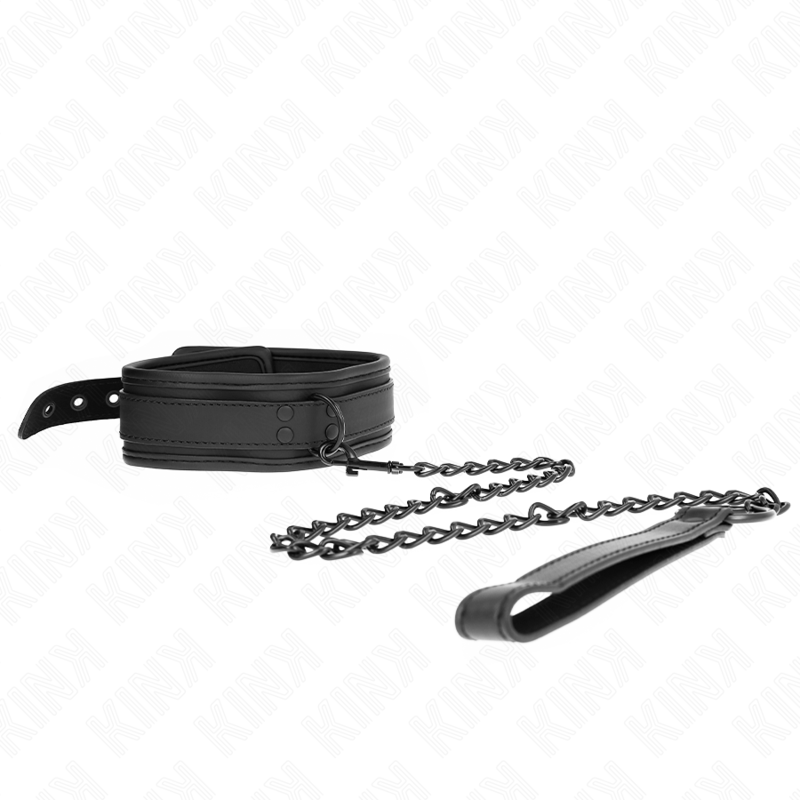 KINK - COLLARE BONDAGE IN NEOPRENE MODELLO 1 CON CINTURA 78 CM REGOLABILE 37,5 X 49,5 CM – Collane – foto 3