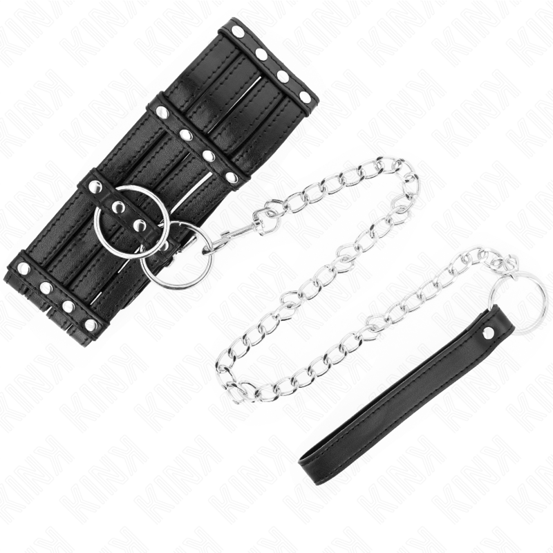 KINK - COLLANA CON CINTURA 65 CM STILE SUB REGOLABILE 35-51 CM X 7 CM – Collane – foto 5