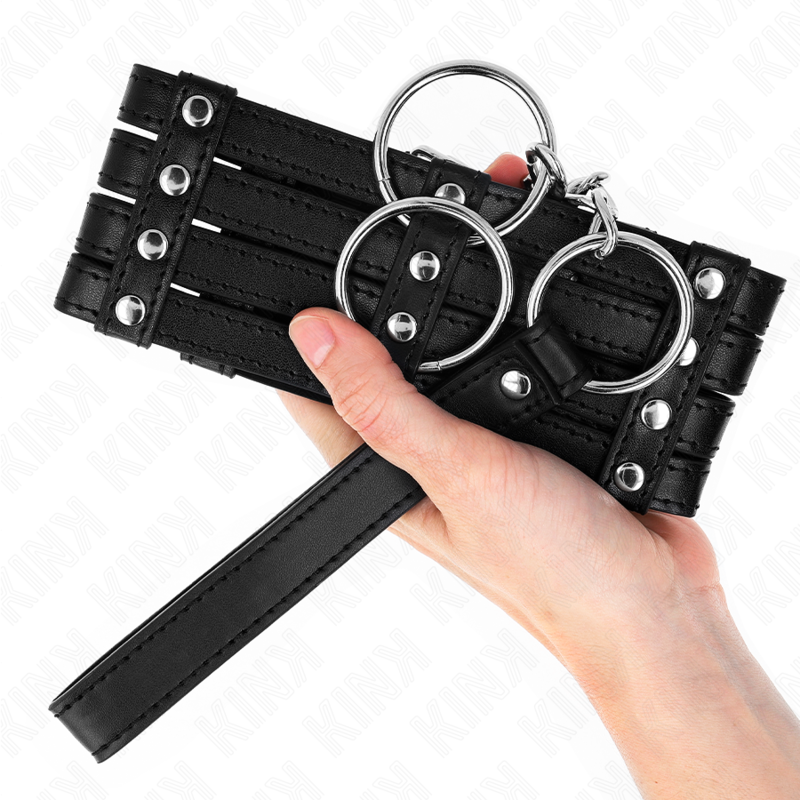 KINK - COLLANA CON CINTURA 65 CM STILE SUB REGOLABILE 35-51 CM X 7 CM – Collane – foto 4