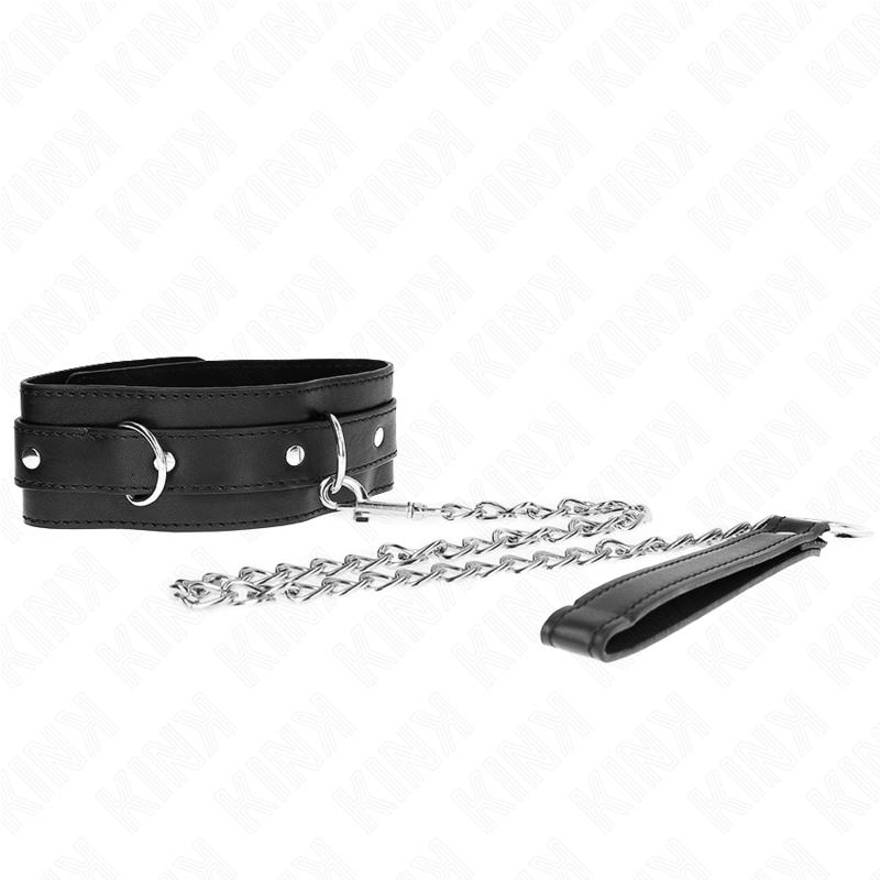 KINK - COLLARE CON CINTURA 65 CM CON CINTURINO NERO 54 X 4,5 CM – Collane – foto 2