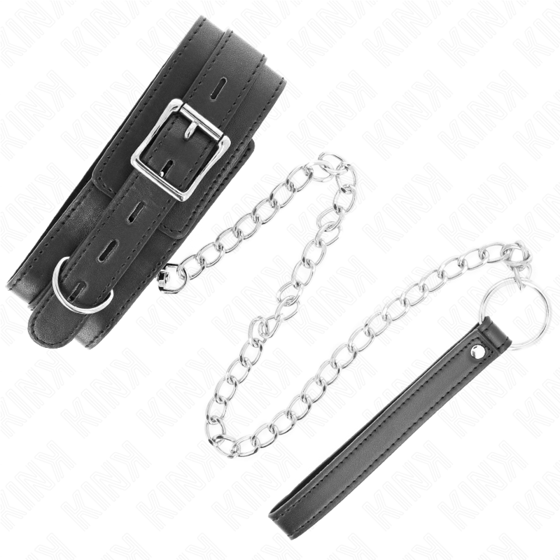 KINK - COLLARE CON CINTURA 65 CM CON CINTURINO NERO 54 X 4,5 CM – Collane – foto 5