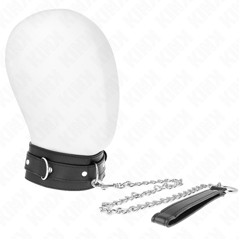 KINK - COLLARE CON CINTURA 65 CM CON CINTURINO NERO 54 X 4,5 CM – Collane