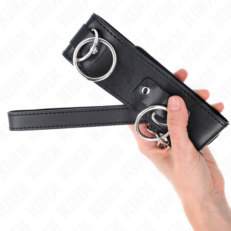 KINK - COLLANA CON GUINZAGLIO 65 CM 3 MODELLO ANELLI 2 REGOLABILE 36-43 CM X 5 CM – Collane – foto 5