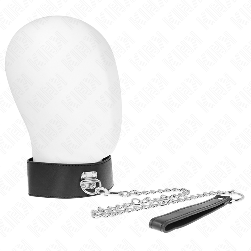 KINK - COLLARE MODELLO BASE CON GUINZAGLIO 65 CM MODELLO 0 – Collane