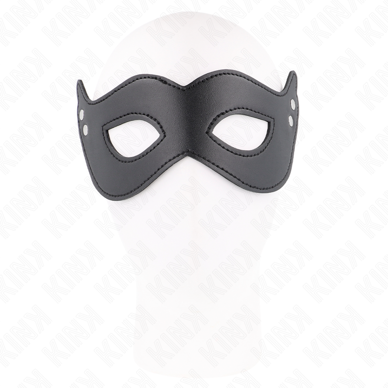 KINK - MASCHERA IN SIMILPELLE CON RIVETTI MODELLO 1 26 x 8 CM – Maschere / Maschere per gli occhi – foto 2