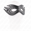 KINK - MASCHERA IN SIMILPELLE CON RIVETTI MODELLO 3 26 x 9,5 CM – Maschere / Maschere per gli occhi