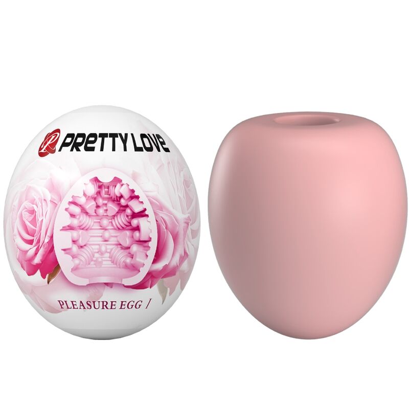 PRETTY LOVE - MASTURBATORE MASCHILE UOVO ROSA – Vari masturbatori – foto 2
