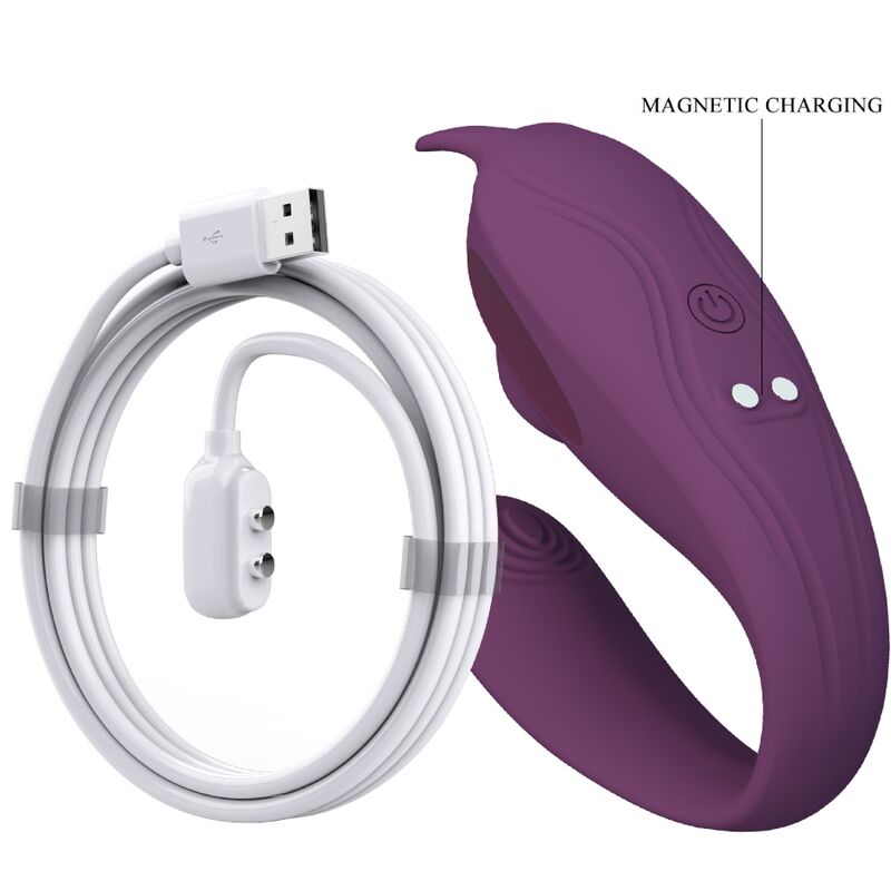 PRETTY LOVE - SHEY STIMOLATORE E VIBRATORE APP GRATUITA LUNGA DISTANZA VIOLA – Stimolatore d'aria con vibrazione – foto 7