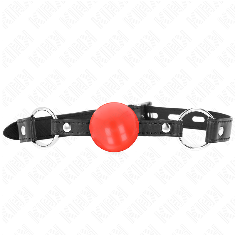 KINK - PALLA IN TPE ROSSA 4 CM GAG 60 x 2 CM – Mascelle – foto 3