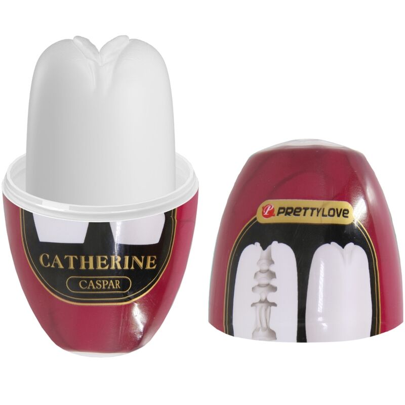 PRETTY LOVE - CATHERINE MASTURBATORE MASCHILE BIANCO – Vari masturbatori – foto 4