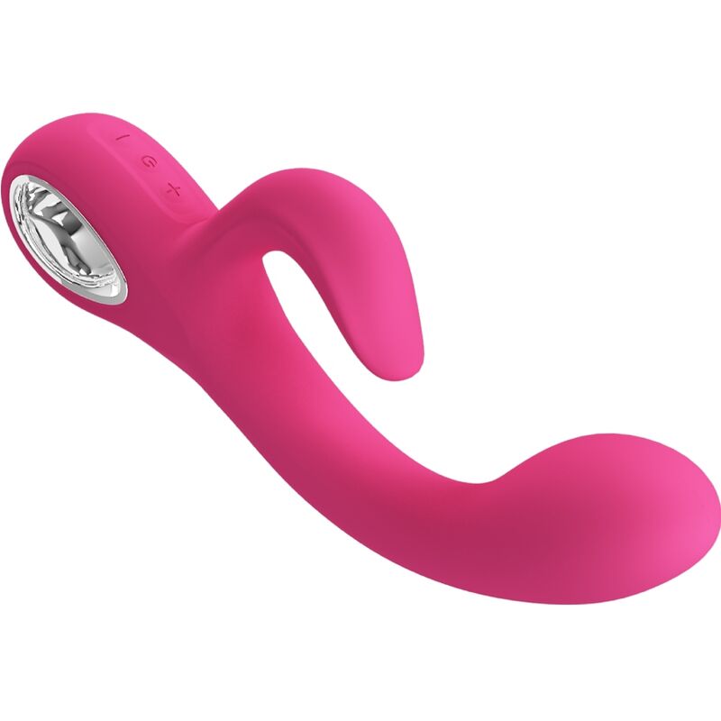 PRETTY LOVE - VIBRATORE FRITZ RABBIT 12 VIBRAZIONI ROSA – Vibratori di coniglio – foto 5