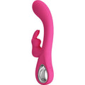 PRETTY LOVE - VIBRATORE NOVAK RABBIT 12 VIBRAZIONI ROSA – Vibratori di coniglio