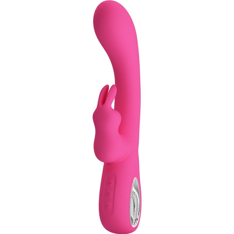 PRETTY LOVE - VIBRATORE NOVAK RABBIT 12 VIBRAZIONI ROSA – Vibratori di coniglio – foto 4