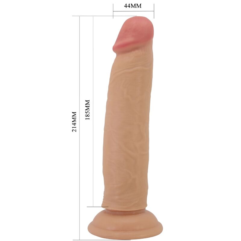 PRETTY LOVE - KEON DILDO REALISTICO 21 CM CARNE – Peni realistici – foto 6