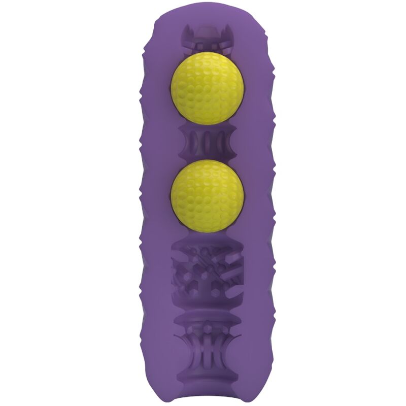 PRETTY LOVE - MASTURBATORE MASCHILE TWIN BALLS VIOLA – Vari masturbatori – foto 4