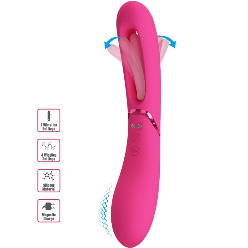 ROMANCE - VIBRATORE LEXIE G-SPOT 7 VIBRAZIONI ROSA – Vibratori a punto G