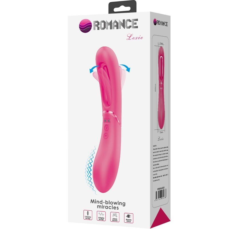 ROMANCE - VIBRATORE LEXIE G-SPOT 7 VIBRAZIONI ROSA – Vibratori a punto G – foto 10