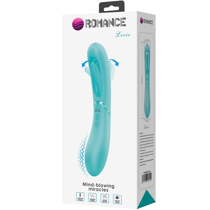 ROMANCE - VIBRATORE LEXIE G-SPOT 7 VIBRAZIONI BLU – Vibratori a punto G – foto 9
