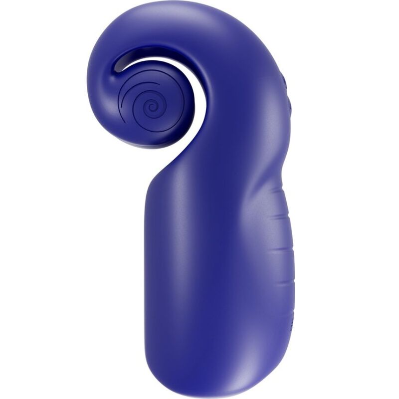 SNAIL VIBE - EVO PER LUI MASTURBATORE MASCHILE SLIDE NROLL BLU SCURO – Masturbatore automatico