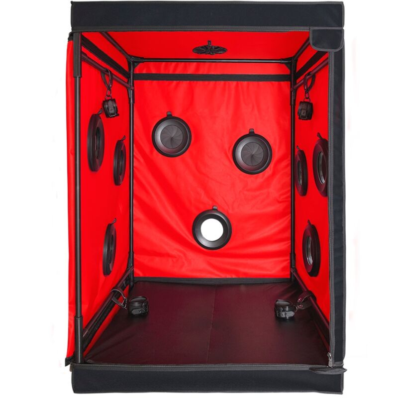 SECRET DOME - KINK CLUB CABIN SCANDALE NERO E ROSSO – Articoli BDSM – foto 11