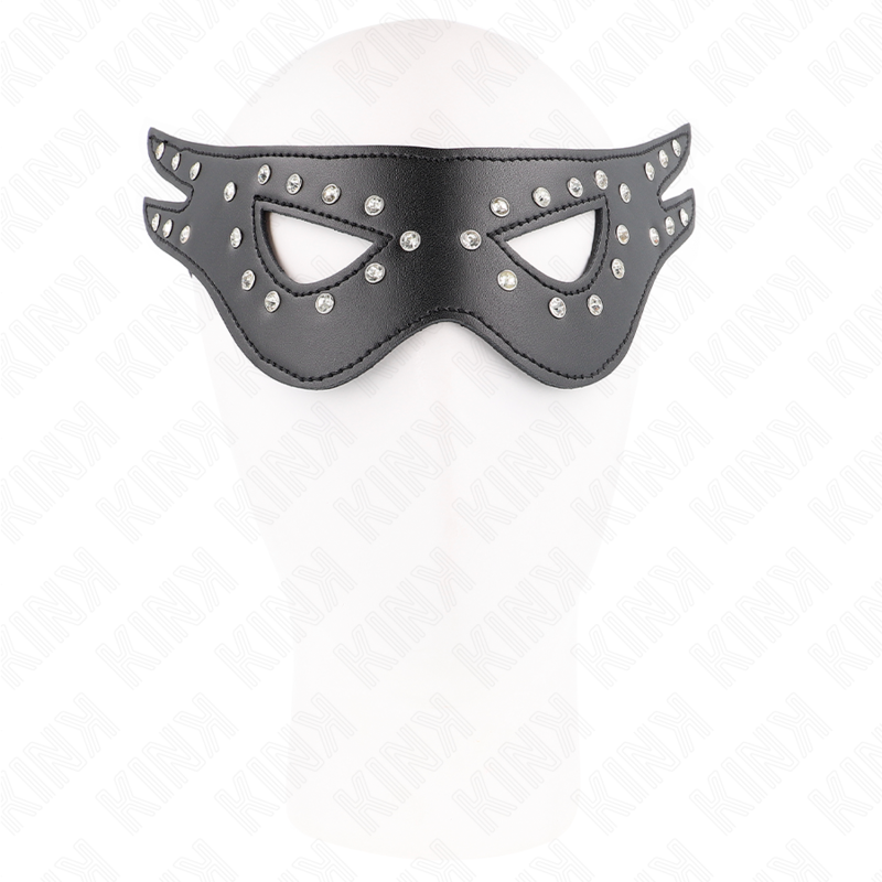 KINK - MASCHERA SEXY IN SIMILPELLE MODELLO 2 27 x 13 CM – Maschere / Maschere per gli occhi – foto 3