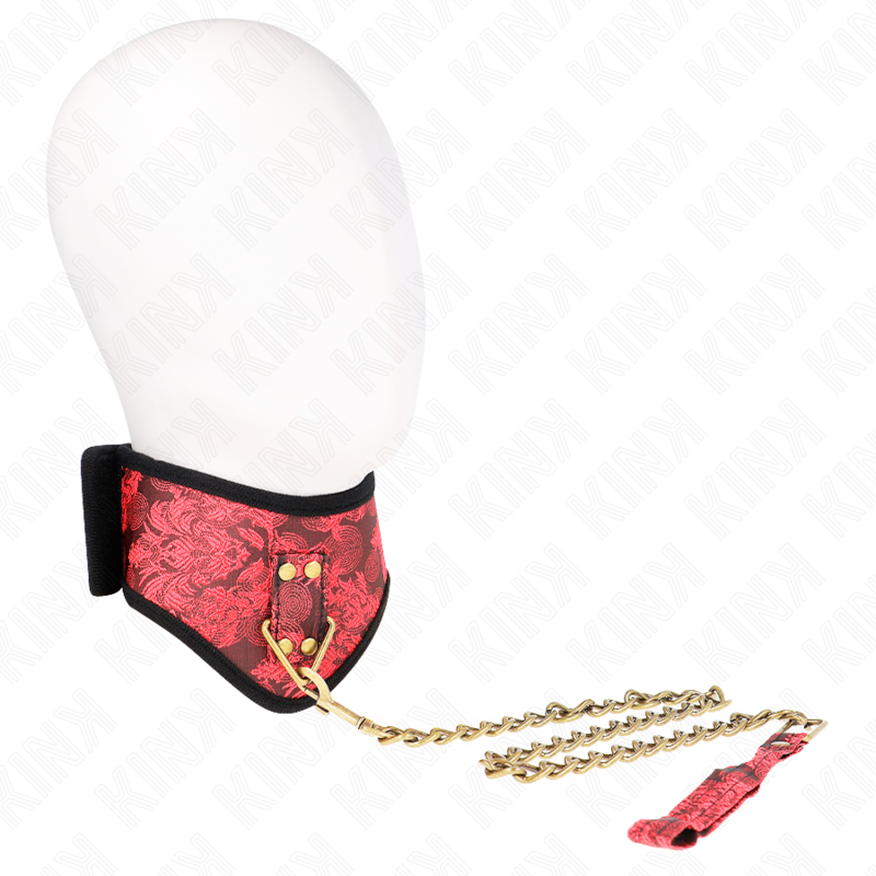 KINK - COLLANA MODELLO SCANDALO CON CINTURINO IN PIZZO 75 CM 44 X 10 CM – Collane