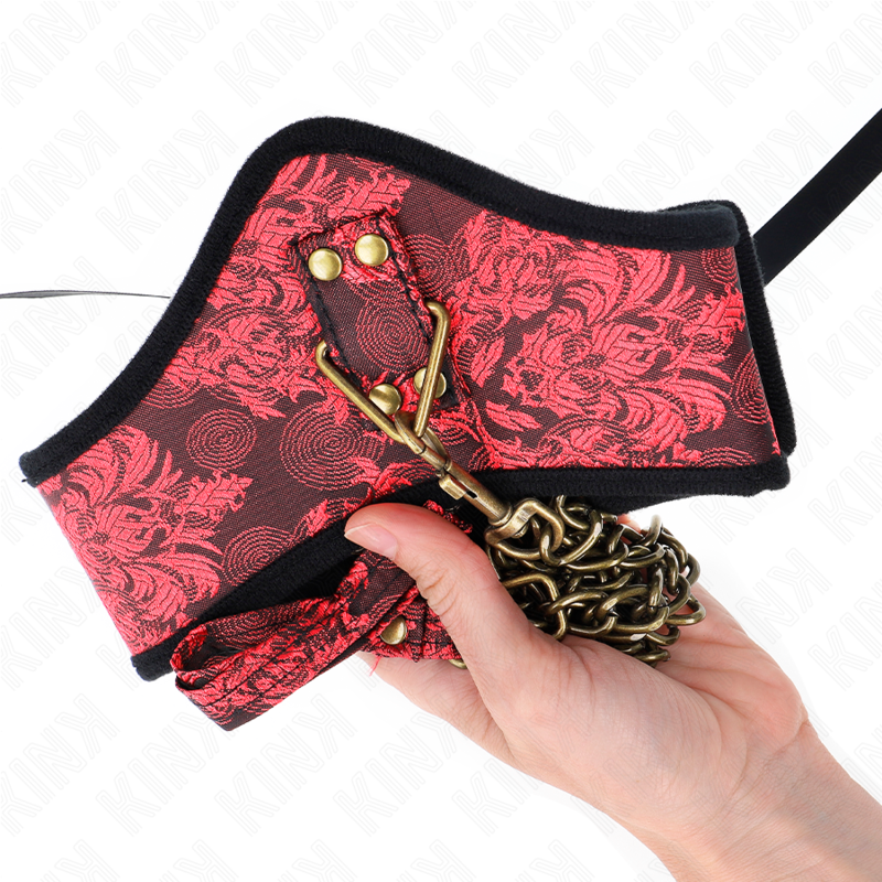 KINK - COLLANA MODELLO SCANDALO CON CINTURINO IN PIZZO 75 CM 44 X 10 CM – Collane – foto 4