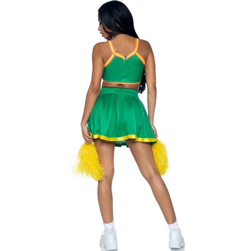 LEG AVENUE - COSTUME CHEERLEADER VERDE M/L – Altri costumi – foto 2