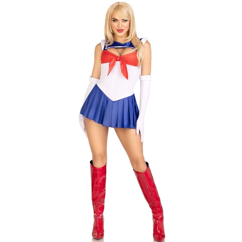 LEG AVENUE - COSTUME SEXY MARINAIA MULTICOLORE M – Altri costumi – foto 4